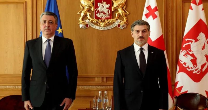 Gürcüstan Prezidenti Azərbaycan səfirini qəbul edib