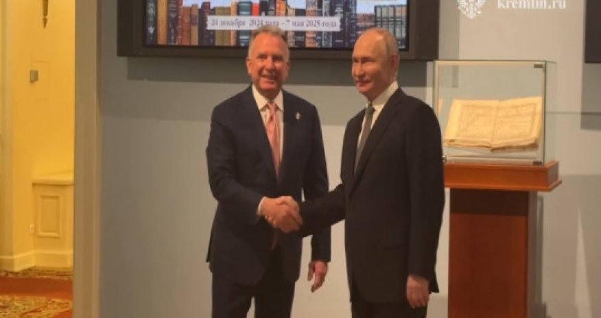 Putin Uitkoffla görüşüb - Video - Yenilənib