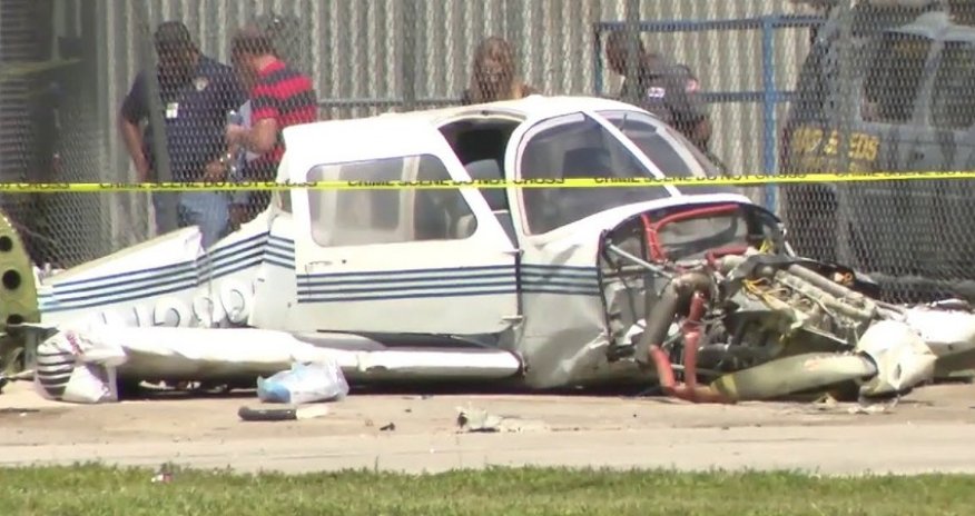 Во Флориде разбился легкомоторный самолет