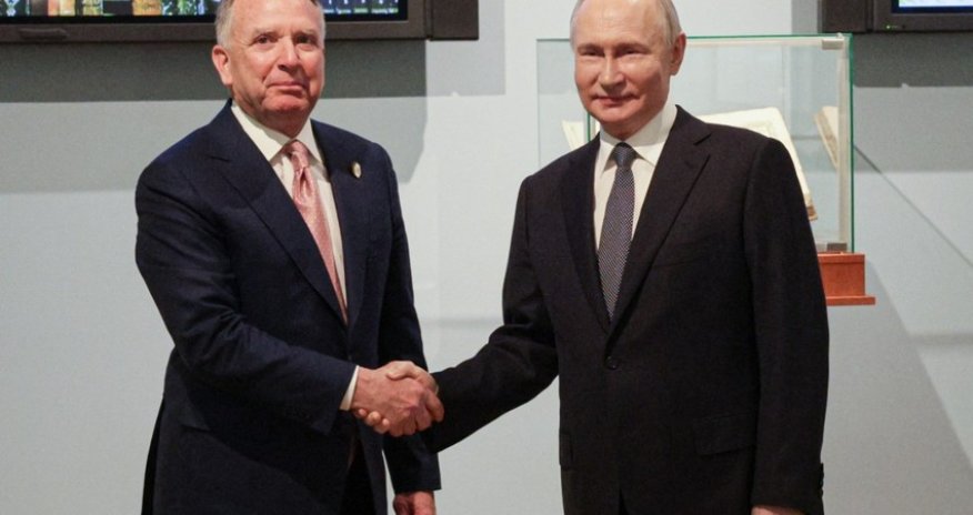 Путин провел встречу со спецпосланником Трампа