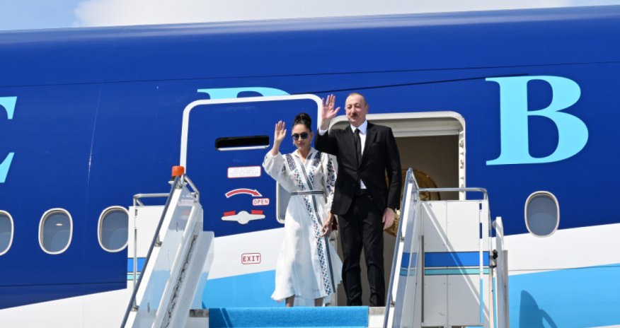 İlham Əliyevin Türkiyəyə səfəri başa çatıb