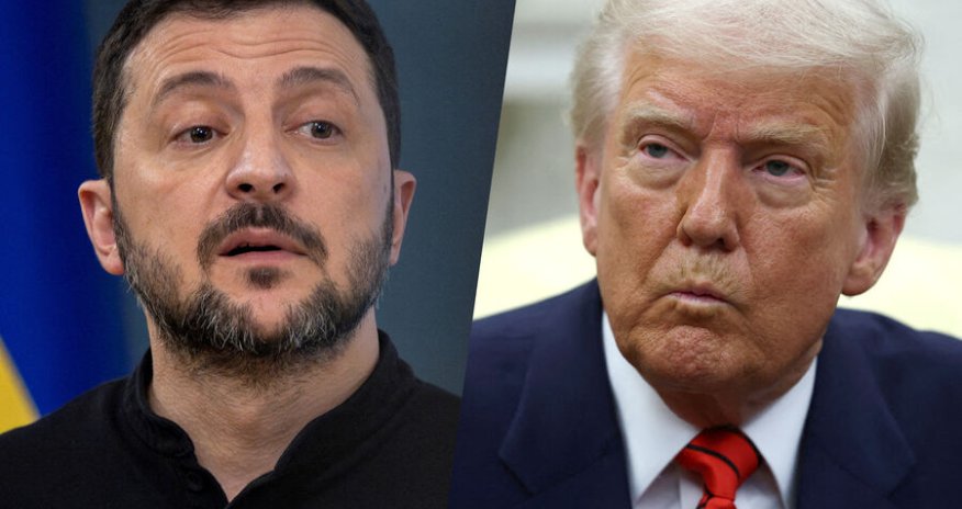 Zelenski Trampı Ukraynaya dəvət edib
