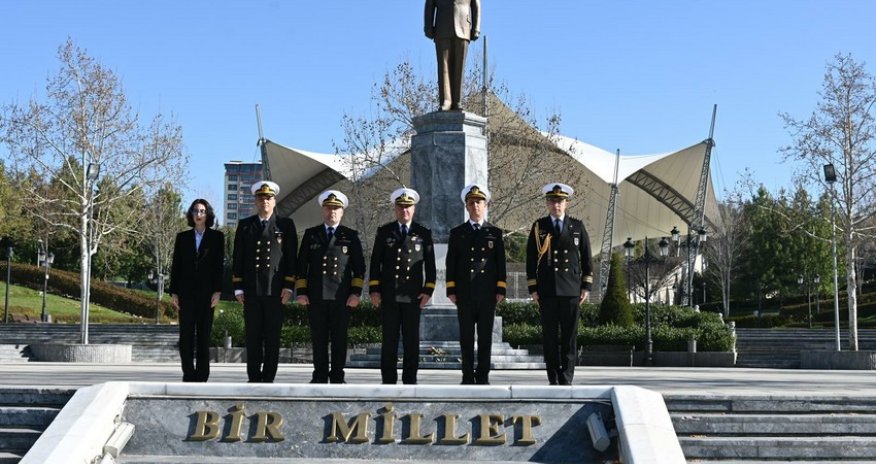 Azerbaijan Naval Forces&rsquo; delegation visits Ankara