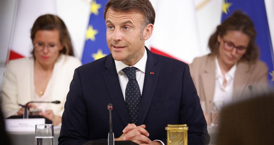 Ukrayna danışıqlarının növbəti mərhələsi aprelin sonu baş tutacaq - Makron