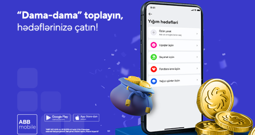 ABB-dən yeni rəqəmsal yığım hesabı və əlavə qazanc fürsəti