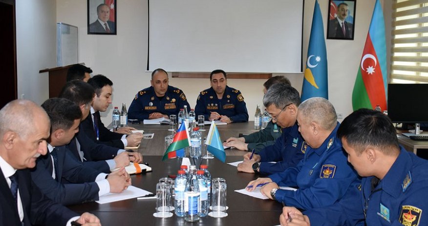 Azərbaycan və Qazaxıstan Hərbi Hava Qüvvələri nümayəndələrinin görüşü olub