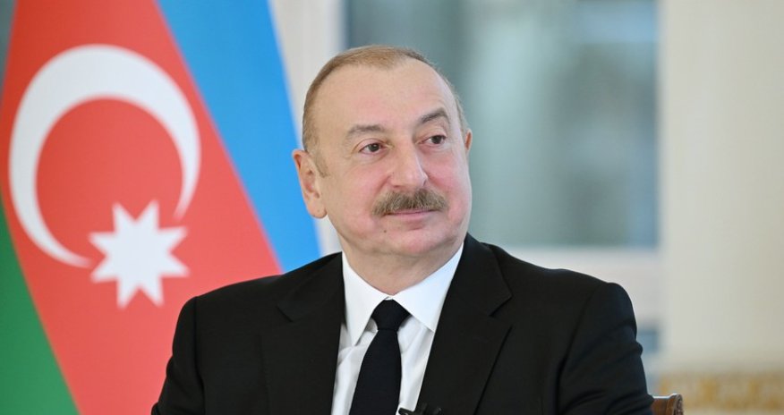 Президент Азербайджана Ильхам Алиев дал эксклюзивное интервью китайскому агентству "Синьхуа"