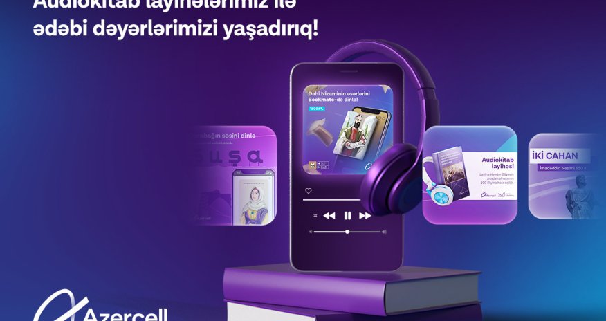 Azercell audiokitabları hər kəs üçün əlçatan edir