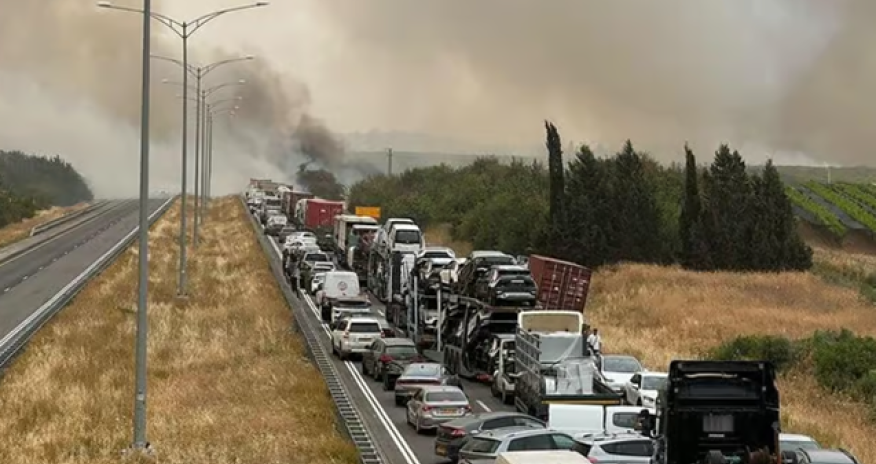 İsraildə meşə yanğınları başlayıb