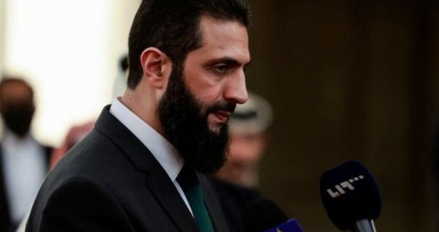 Syrian interim leader urges US to lift sanctions, cites end of Assad regime
