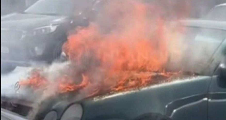 Nəsimidə 3 avtomobil yanıb