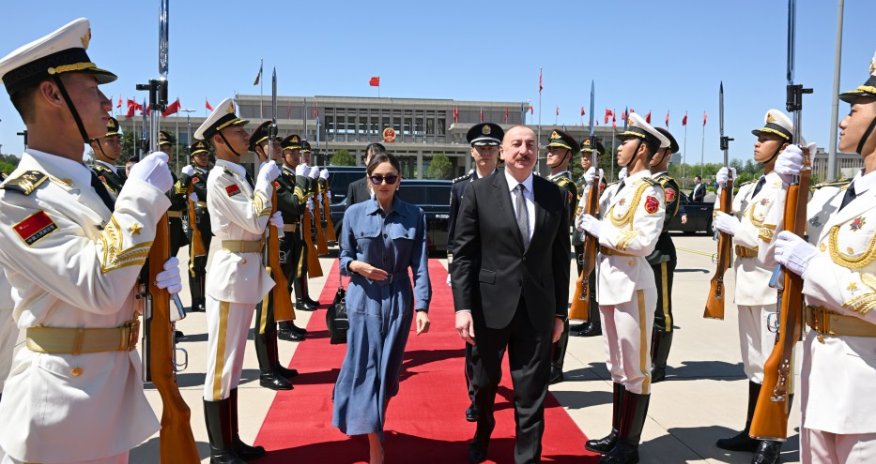 Əliyev və xanımın Çinə səfəri başa çatıb