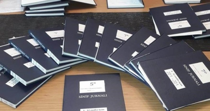 Sentyabrdan məktəblərdə kağız jurnallardan istifadə dayandırılacaq