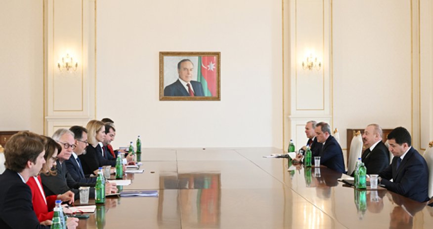 Prezident Kaya Kallası qəbul edib
