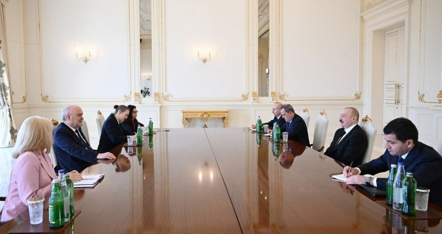 Əliyev ATƏT-in Baş katibini qəbul edib