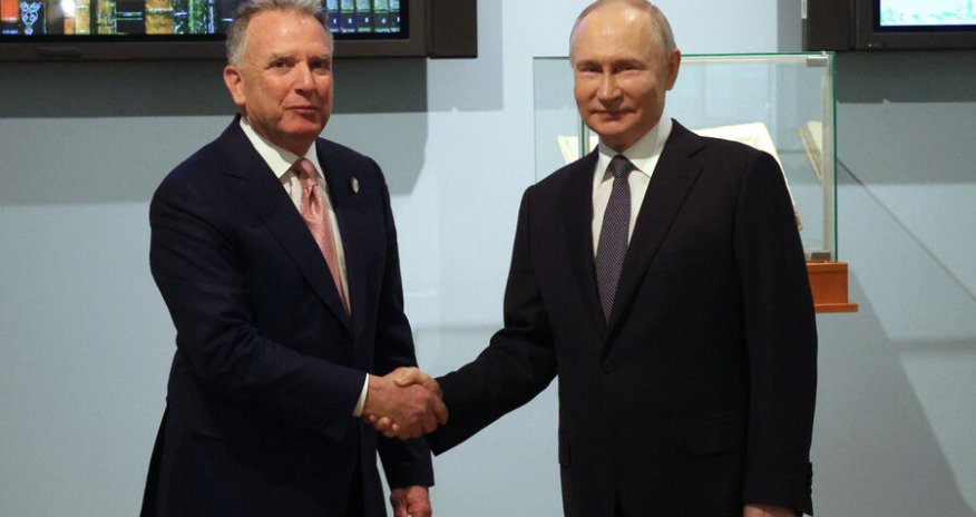 Trampın nümayəndəsi Moskvadadır