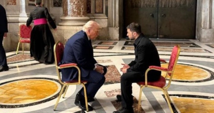 Зеленский и Трамп провели продуктивную встречу в Риме