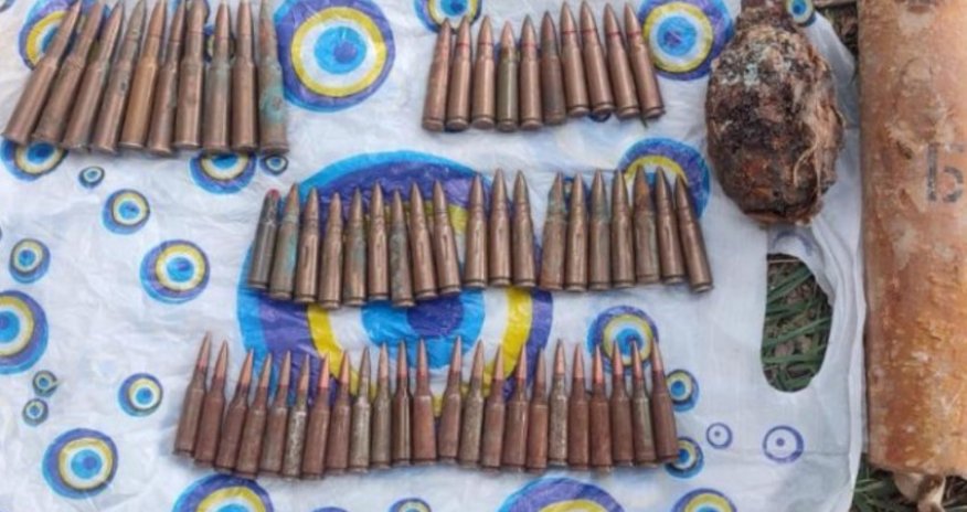 Babək və Şahbuz rayonlarında hərbi sursatlar aşkar edilib - Video