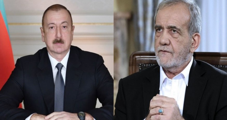 İlham Əliyev Məsud Pezeşkiana başsağlığı verib