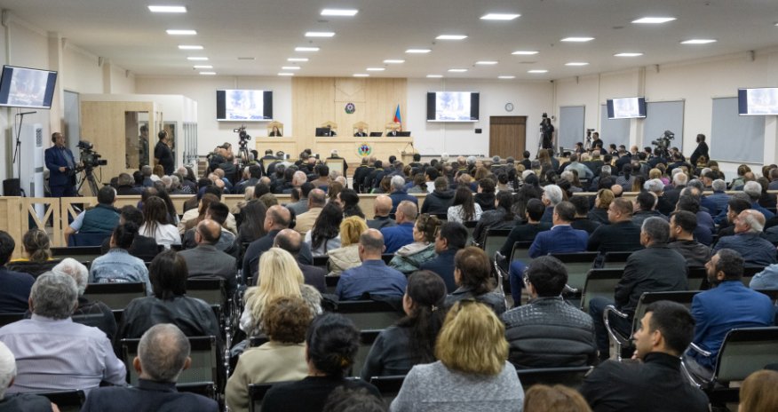 В Баку продолжился суд по делу лиц армянского происхождения, обвиняемых в военных преступлениях