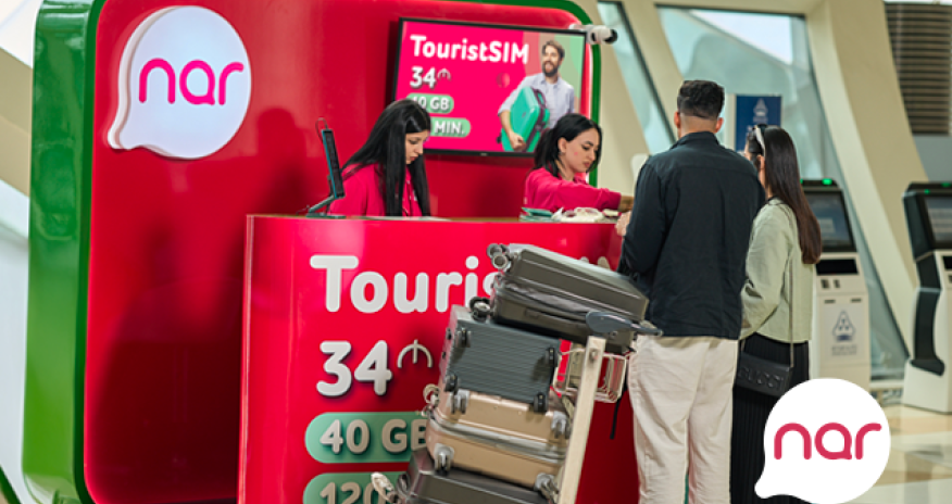 Доступные услуги &laquo;Nar&raquo; теперь и в аэропорту Баку