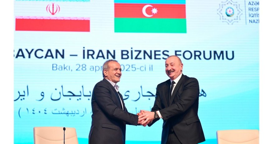 Prezident Pezeşkianın Bakı səfərindən görüntülər paylaşdı - Video