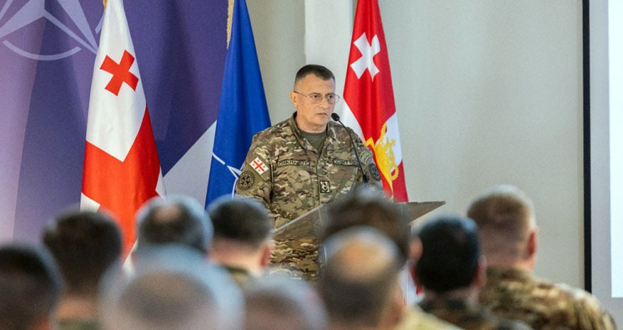 Азербайджанские военнослужащие участвуют в международных учениях в Грузии