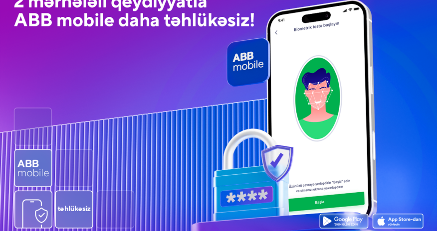 ABB mobile tətbiqi daha da etibarlı oldu