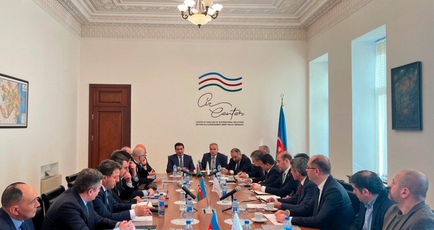 Hikmət Hacıyev beyin mərkəzlərinin rəhbərləri ilə görüşüb