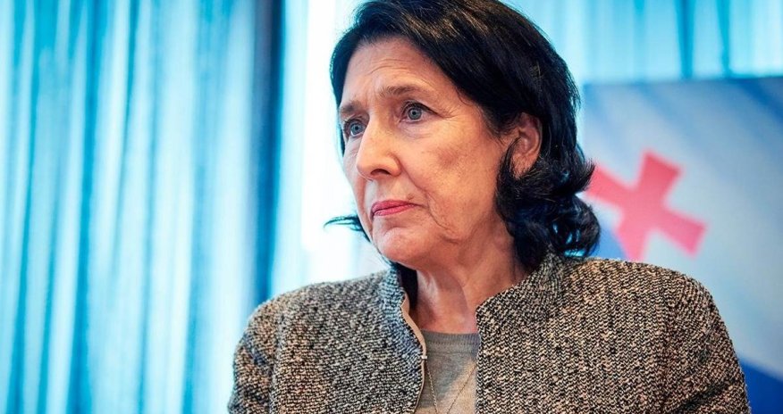 Стрельба у дома Зурабишвили