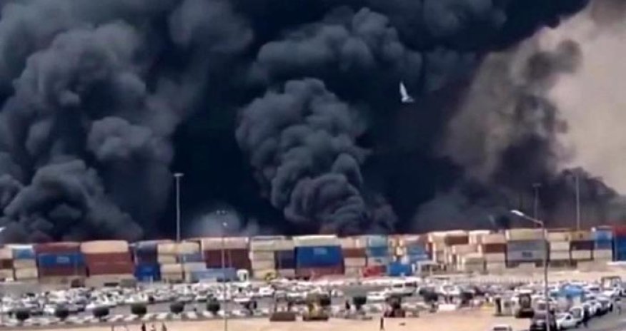 İranda limandakı partlayışa görə iki nəfər saxlanılıb