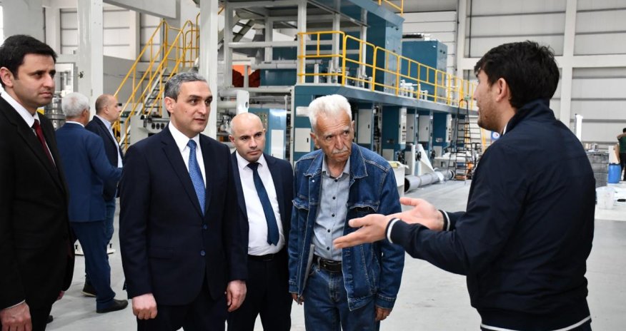 Qarabağ Universitetinin nümayəndələri Ağdam Sənaye Parkında olublar