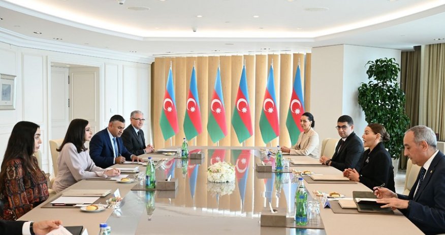 Mehriban Aliyeva meets with Princess of Morocco