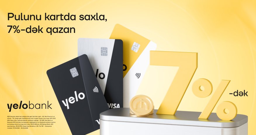 
Yelo Bank offers up to 7% annual return on your card balance!