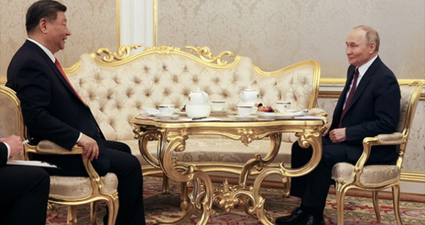 Putin və Si Cinpinin danışıqları 7 saatdan çox davam edib