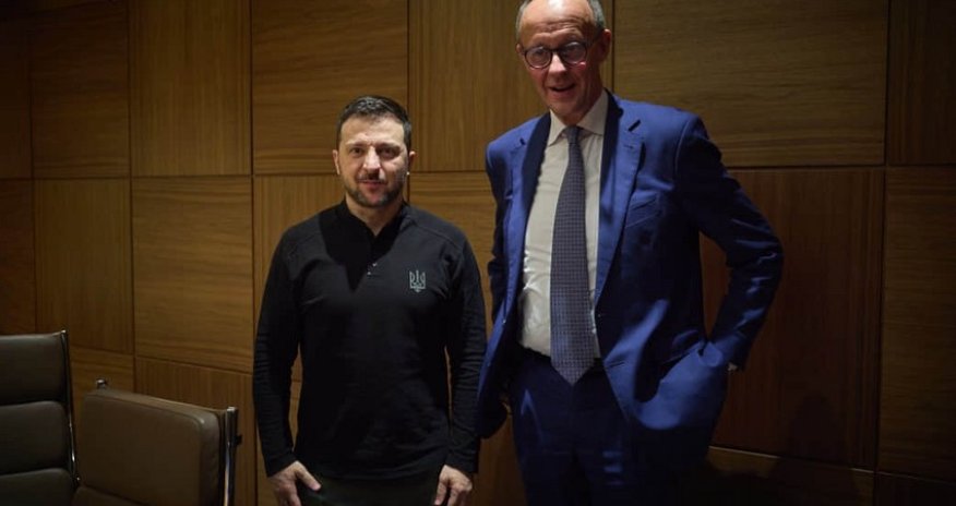 Зеленский обсудил с Мерцем перспективы сотрудничества