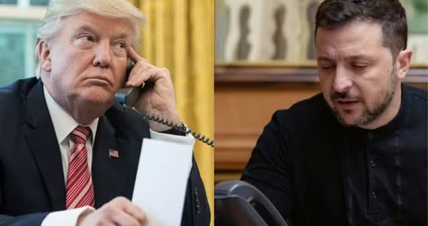 Zelenski ilə Tramp arasında telefon danışığı baş tutub