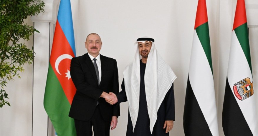 UAE president calls Azerbaijan&rsquo;s Aliyev to discuss bilateral ties