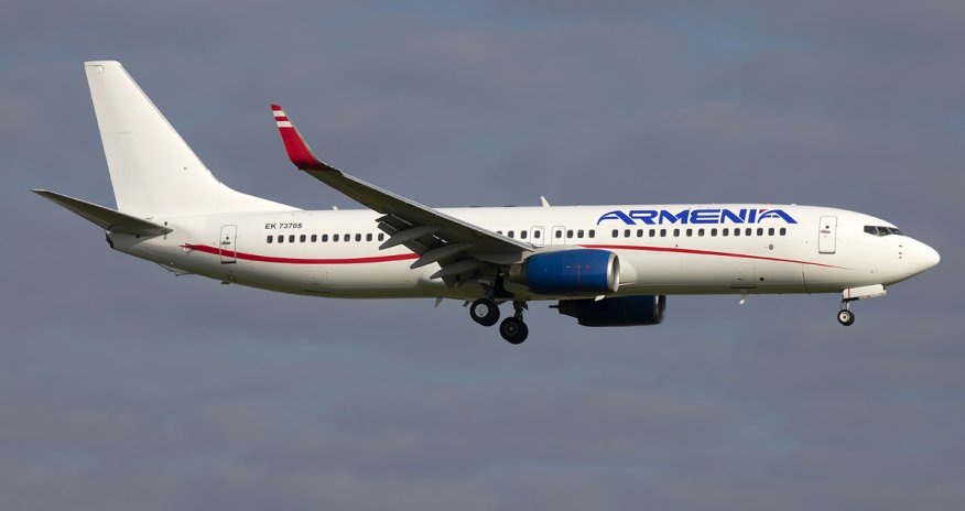 Armenian Airlines suspended from operating flights for 6 months