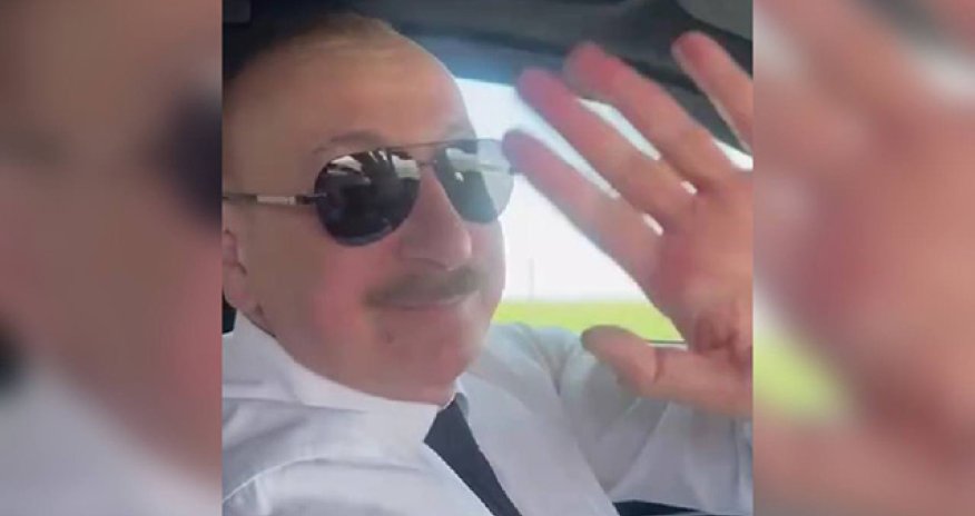 Mehriban Əliyeva Ağdam səfərindən görüntülər paylaşıb