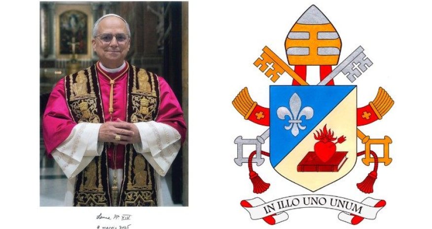 Vatikan Papa XIV Leo-nun rəsmi gerbini təqdim edib
