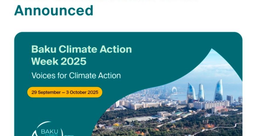 Bakıda iqlimlə bağlı daha bir tədbir keçiriləcək