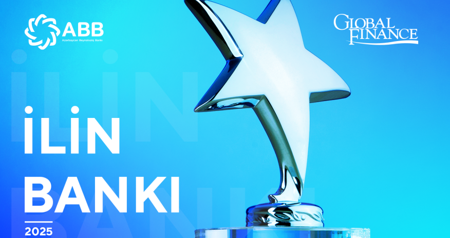 &ldquo;Global Finance&rdquo; ABB-ni ölkə üzrə&ldquo;İlin ən yaxşı bankı&rdquo; seçdi!