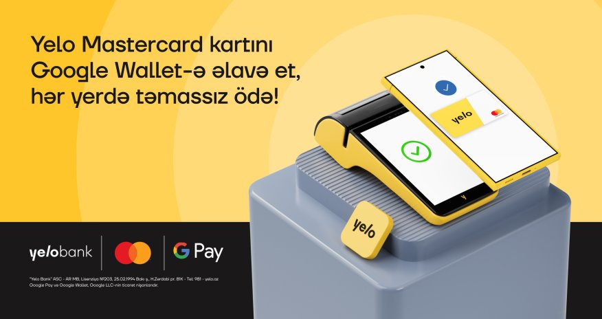 
Google Pay is now available for Yelo Mastercard users!