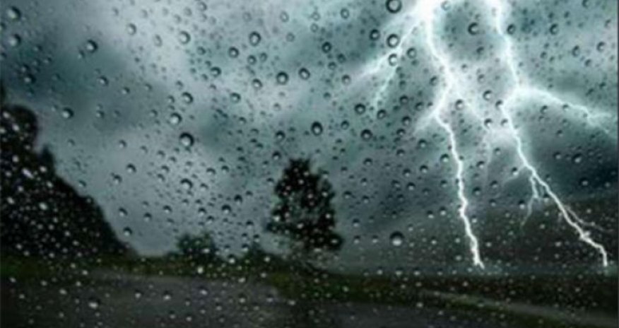 Bəzi rayonlarda şimşək çaxır, yağış yağır - FAKTİKİ HAVA
