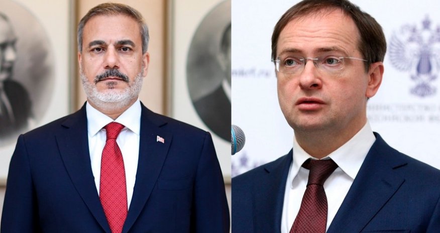 Hakan Fidanla Rusiya nümayəndə heyəti arasında görüş keçirilir - Yenilənib