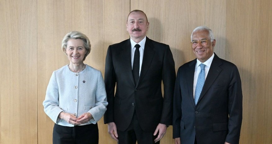 İlham Əliyevin Tiranada Avropa İttifaqı Şurası və Avropa Komissiyasının prezidentləri ilə görüşü olub