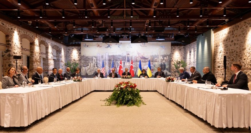 Türkiyə-ABŞ-Ukrayna üçtərəfli görüşü başlayıb