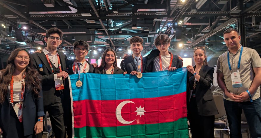 Azərbaycan məktəbliləri ABŞ-da keçirilən müsabiqədə bürünc medal qazanıb