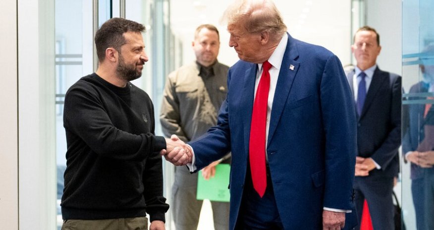 Зеленский и Трамп провели телефонный разговор